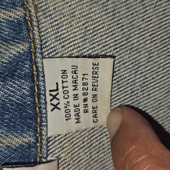 Vintage 1995 Marvin the Martian Jean Jacket size 2XL - Picture 5 of 8